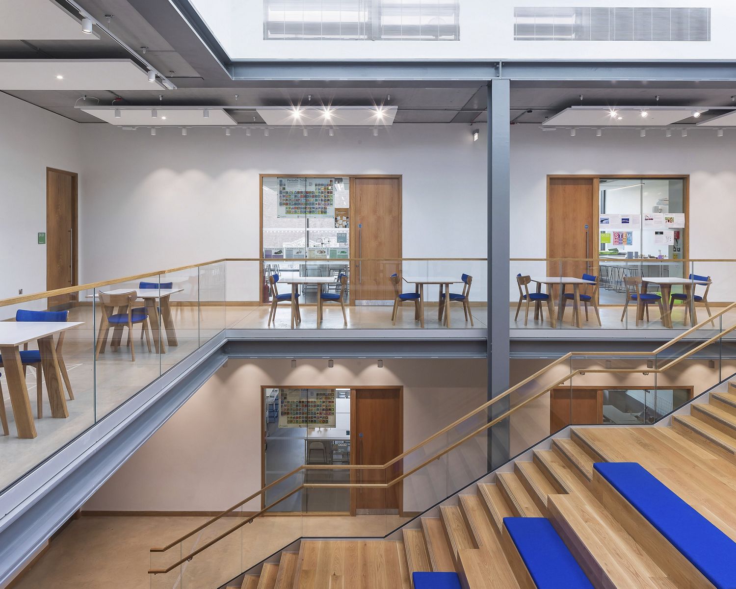 Inside the Dyson STEAM Building